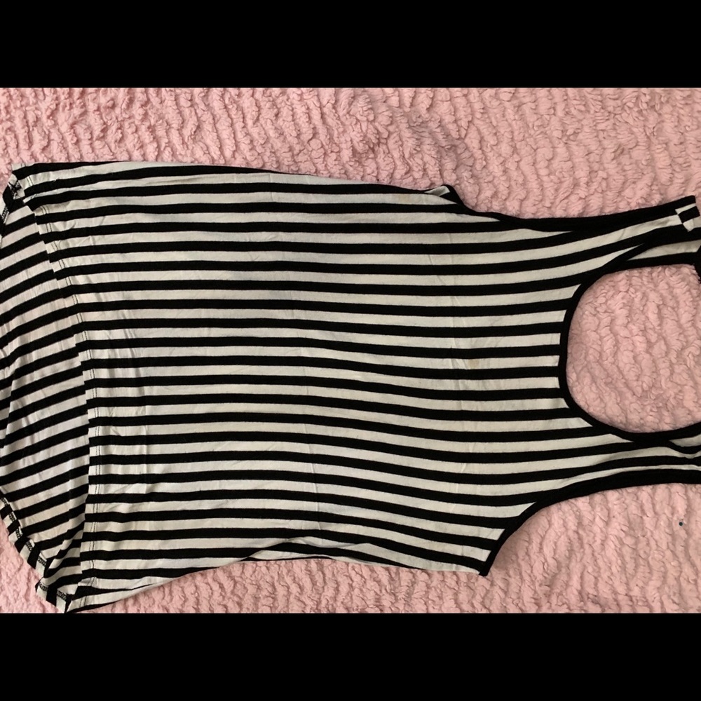 Forever 21 striped tunic tank.